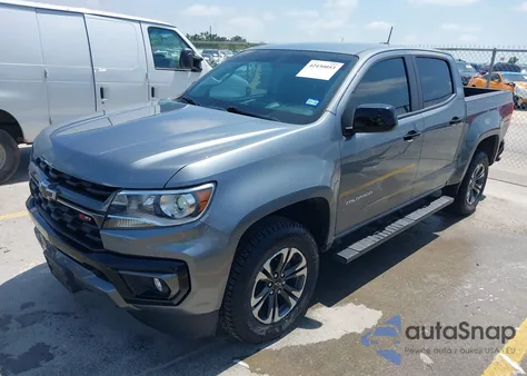 2021 Chevrolet Colorado 2Wd Short Box Z71 z USA, uszkodzony, nr VIN 1GCGSDEN8M1162446